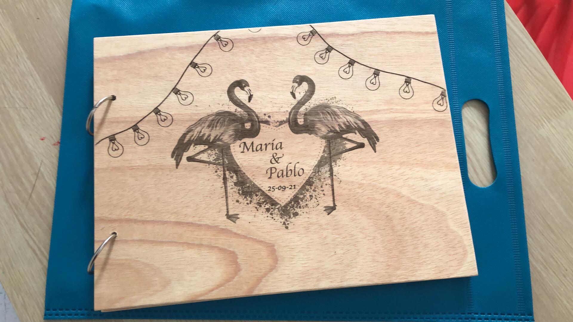 Álbum de recuerdo boda fotomaton Huelva
