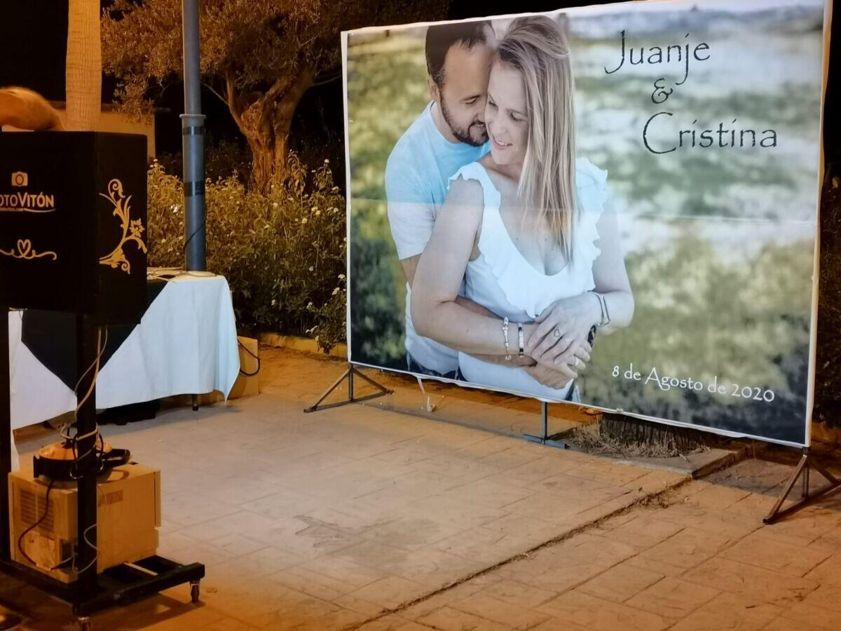 Servicio fotomaton completo Huelva boda